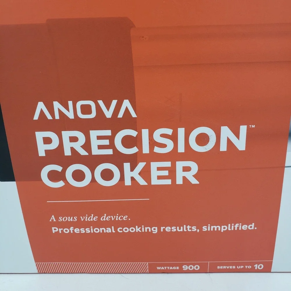 Anova Precision Cooker 900W Sous Vide Immersion Circulator Wi-Fi Black Silver